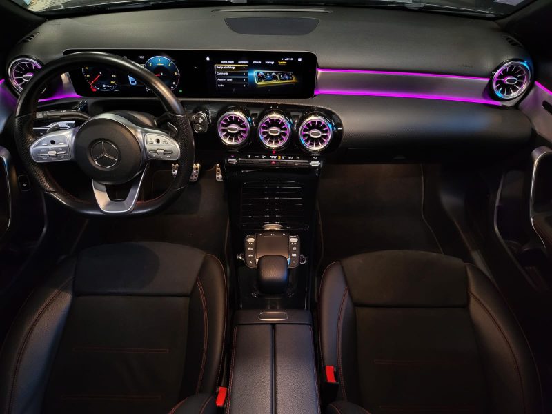  MERCEDES CLASSE A BERLINE 220d 190cv 2.0 AMG LINE 8G-DCT / TOIT OUVRANT + JANTES 19 ' + PARK ASSIST