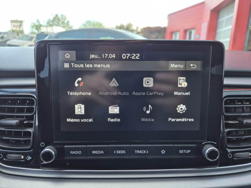 Kia Rio 2021 1.2 Essence 84 ch – 26 500 km, Garantie 12 mois, Atelier Agréé