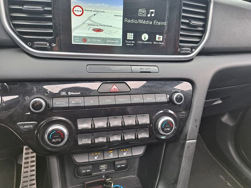 KIA SPORTAGE 1.6 CRDI 136 CV GT-LINE PREMIUM DCT7 4X4 TOIT OUVRANT SIEGES ET VOLANT CHAUFFANTS