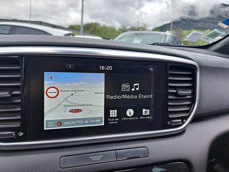 KIA SPORTAGE 1.6 CRDI 136 CV GT-LINE PREMIUM DCT7 4X4 TOIT OUVRANT SIEGES ET VOLANT CHAUFFANTS