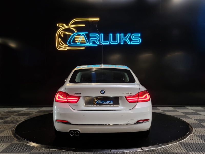 BMW SERIE 4 GRAN COUPE 430i xDrive 252cv LUXURY / ENTRETIEN BMW / TOIT OUVRANT / SIEGES CHAUFFANTS /