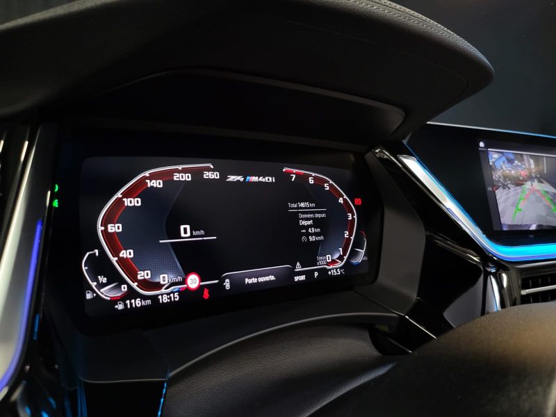 BMW Z4 RAODSTER M40i 3.0i M PERFORMANCE 340cv H&K / TETE HAUTE / VOLANT CHAUFF / VIRTUAL