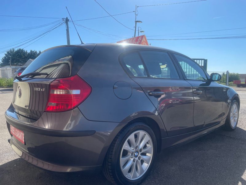 BMW SERIE 1 2007 E87 118D 2.0D 16V 143CV