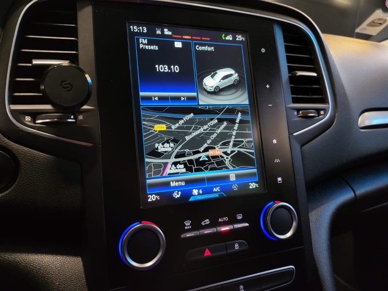 RENAULT MEGANE IV 1.2 TCE 130cv INTENS / CAMERA / AFFICHAGE TETE HAUTE / KEYLESS