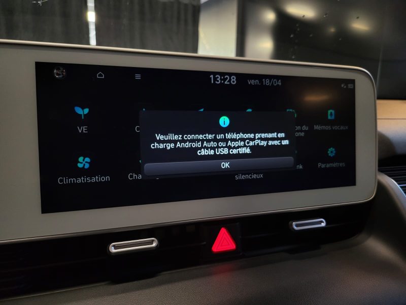 HYUNDAI IONIQ 5 58kWh 170cv CREATIVE / 1ERE MAIN / APPLE CARPLAY / VOLANT CHAUFFANT / VIRTUAL COCKPI