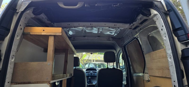 Renault Kangoo 1.5 dCi - 70 CH, Blanc, 5 cv, 3portes + porte latéral, *Galerie de toit*, *Clim*, *Bl