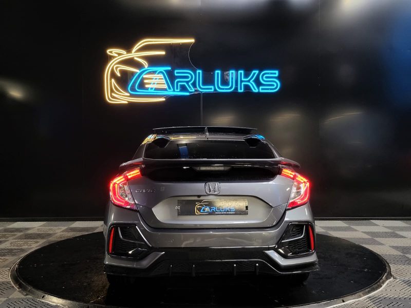 HONDA CIVIC 1.0 VTEC 127 CV SPORT LINE / TOIT OUVRANT / SIEGES CHAUFFANTS / CAMERA DE RECUL / ANGLE 