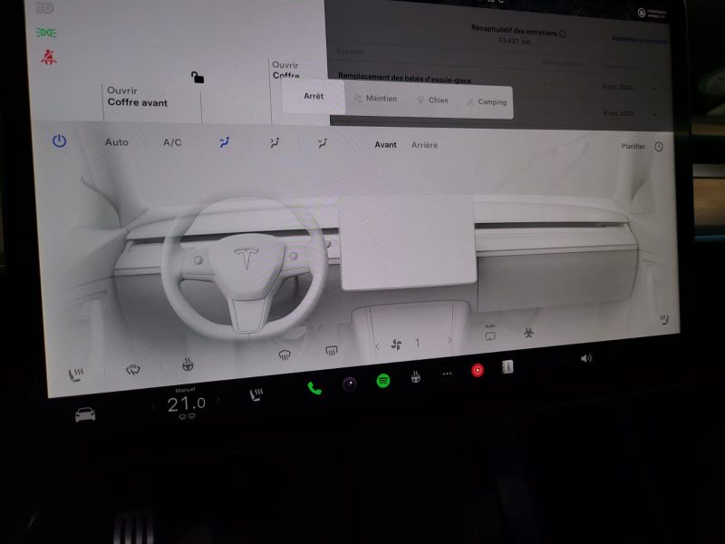 TESLA MODEL Y PERFORMANCE 534cv DualMotor AWD VOLANT CHAUFF / ATTELAGE / SIEGES CHAUFF AV + AR