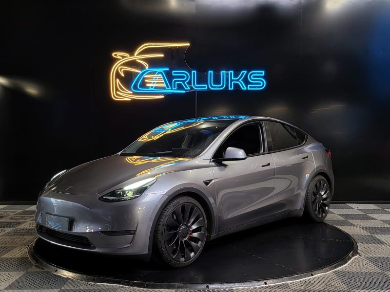 TESLA MODEL Y PERFORMANCE 534cv DualMotor AWD VOLANT CHAUFF / ATTELAGE / SIEGES CHAUFF AV + AR