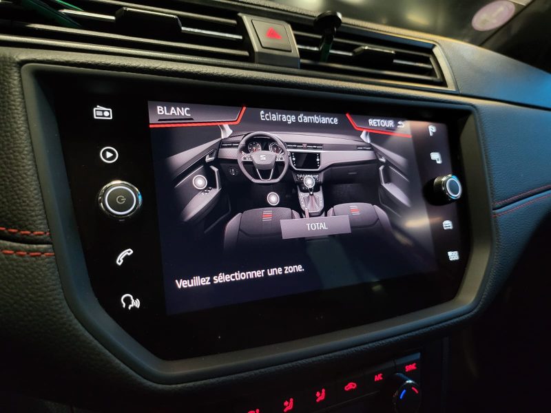 SEAT ARONA 1.0 TSI 116cv FR / 1ERE MAIN / CARPLAY / CAMERA DE RECUL / SIEGES CHAUFFANTS / VIRTUAL CO