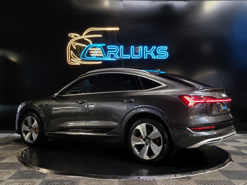 AUDI E-TRON 50 313cv  QUATTRO SPORTBACK S-LINE TOIT OUVRANT / B&O / 360° / CUIR DIAMANT ELECT 