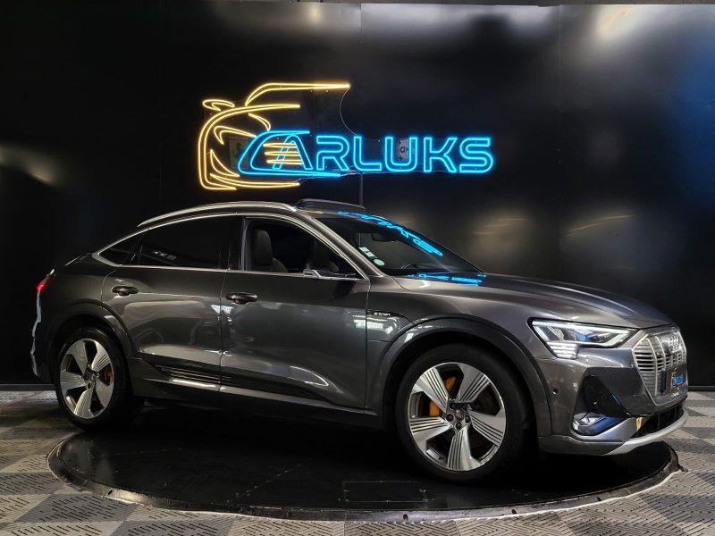 AUDI E-TRON 50 313cv  QUATTRO SPORTBACK S-LINE TOIT OUVRANT / B&O / 360° / CUIR DIAMANT ELECT 