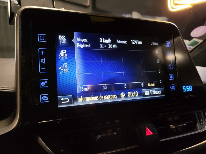 TOYOTA C-HR 1.8 VVT-i 122cv DESIGN / CAMERA DE RECUL + SUIVI COMPLET TOYOTA + SIEGE CHAUFFANT 