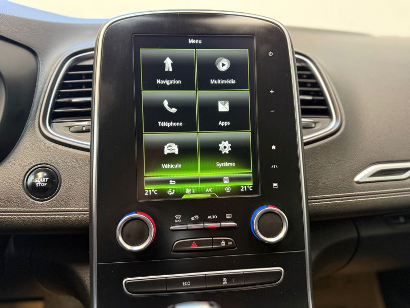 RENAULT GRAND SCENIC IV 1.6 DCI 160ch EDC6 INTENS 7 PLACES GARANTIE 12 MOIS, HISTORIQUE COMPLET