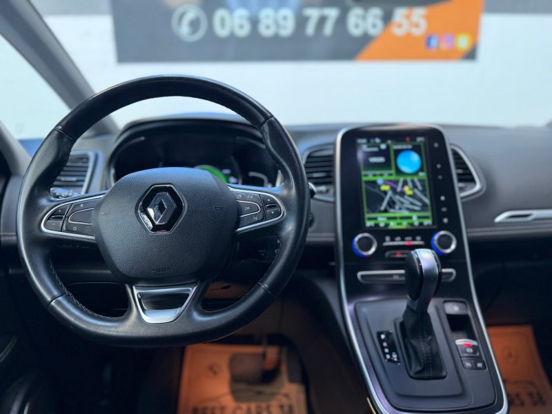 RENAULT GRAND SCENIC IV 1.6 DCI 160ch EDC6 INTENS 7 PLACES GARANTIE 12 MOIS, HISTORIQUE COMPLET