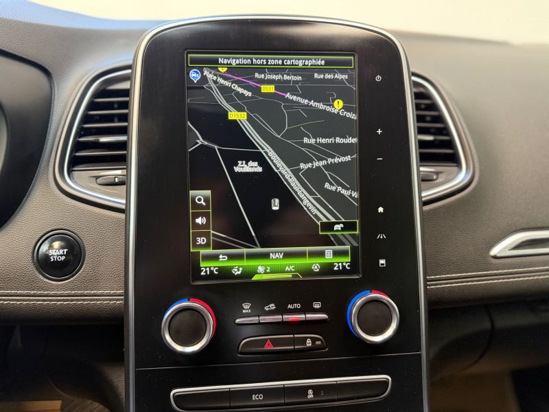 RENAULT GRAND SCENIC IV 1.6 DCI 160ch EDC6 INTENS 7 PLACES GARANTIE 12 MOIS, HISTORIQUE COMPLET