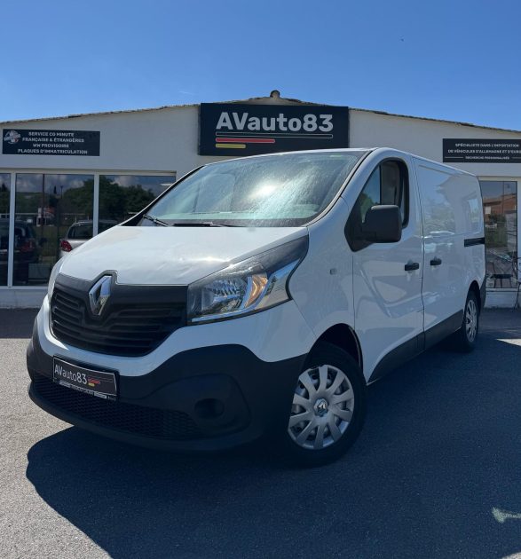 RENAULT  TRAFIC 2018 1.6 Dci 120CV / Moteur à Chaine / Attelage / CT OK 
