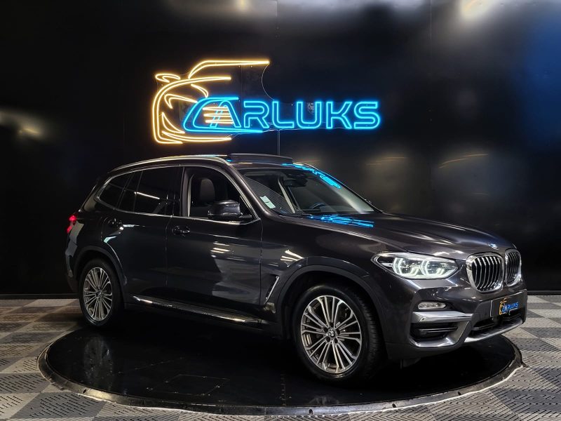 BMW X3 20d xDrive 190cv LUXURY / TOIT OUVRANT / SIEGES ELECTRIQUES / CAMERA 360° / CARPLAY / AFFICHA