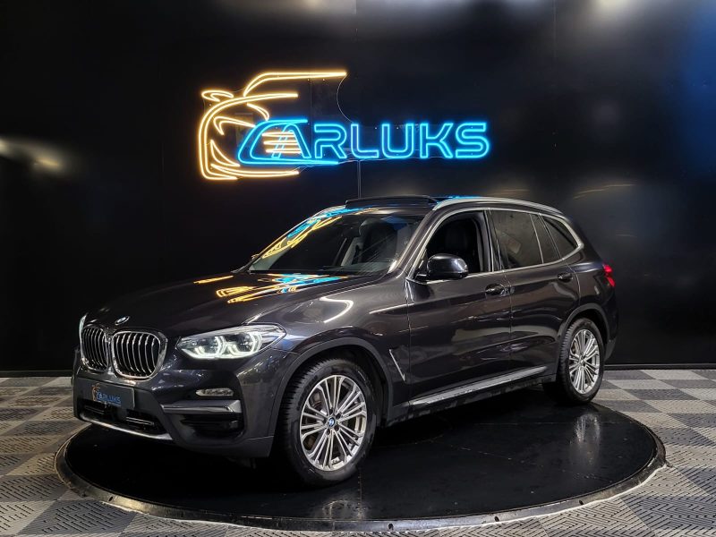 BMW X3 20d xDrive 190cv LUXURY / TOIT OUVRANT / SIEGES ELECTRIQUES / CAMERA 360° / CARPLAY / AFFICHA