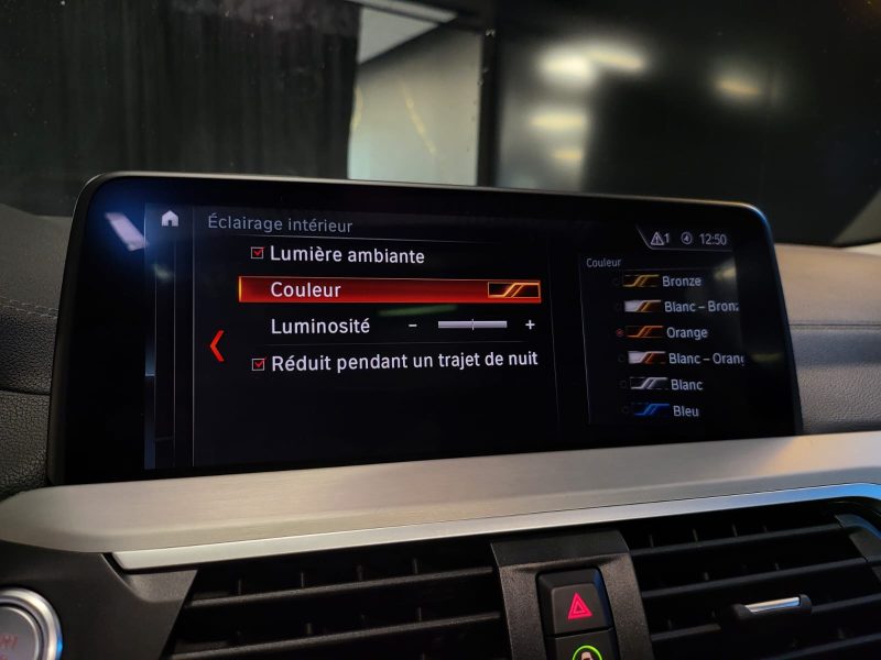 BMW X3 20d xDrive 190cv LUXURY / TOIT OUVRANT / SIEGES ELECTRIQUES / CAMERA 360° / CARPLAY / AFFICHA