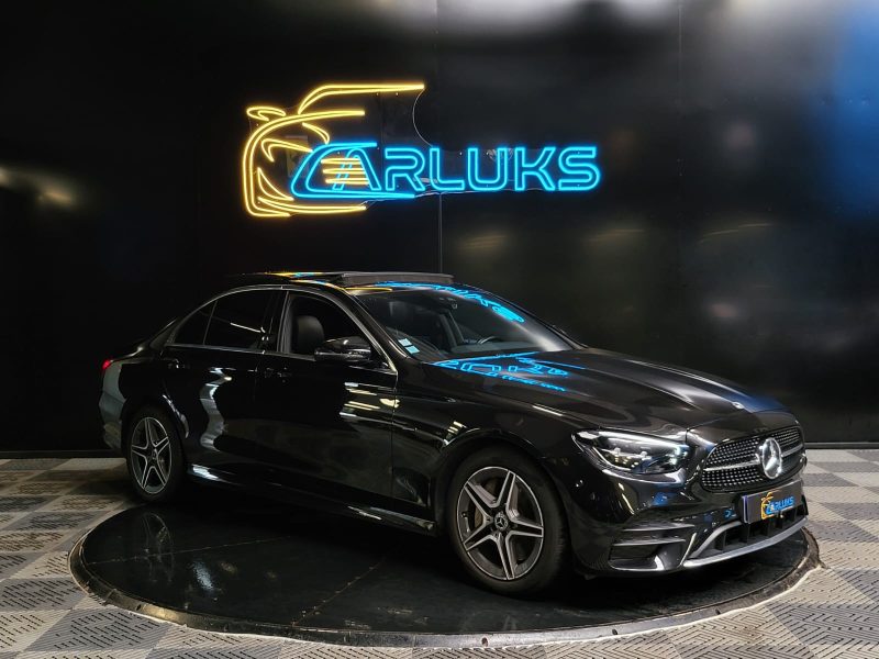 MERCEDES CLASSE E 300 de 306cv AMG LINE / SUIVI MERCEDES / TOIT OUVRANT / SIEGES ELECTRIQUES / CARPL