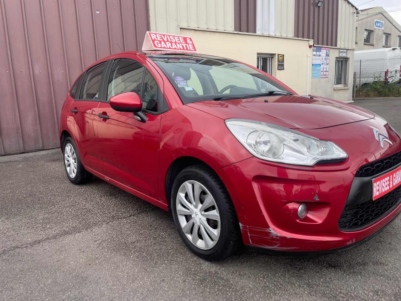 CITROEN C3 2011 C3 1.4i - 75CV 1ER MAIN CRIT'AIR 1