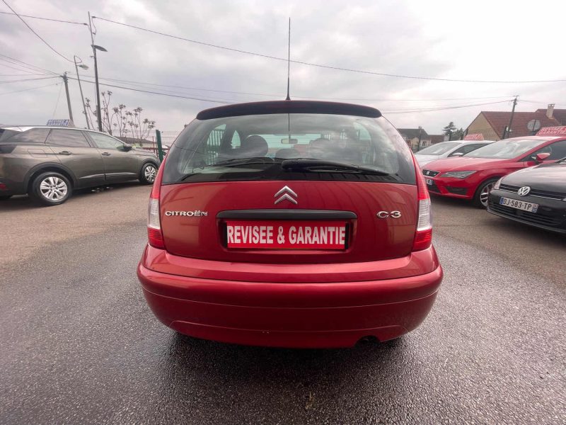 CITROEN C3 2007 1.4i - 75CV 1ER MAIN FAIBLE KILOMETRAGE