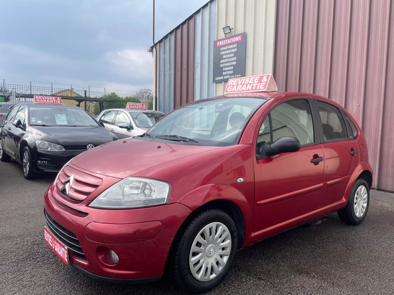 CITROEN C3 2007 1.4i - 75CV 1ER MAIN FAIBLE KILOMETRAGE