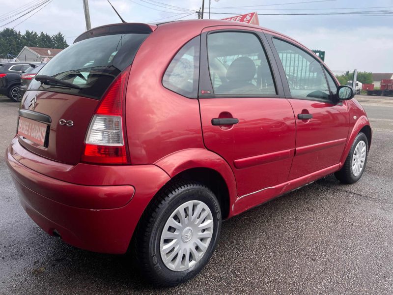 CITROEN C3 2007 1.4i - 75CV 1ER MAIN FAIBLE KILOMETRAGE