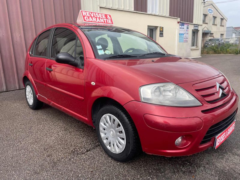 CITROEN C3 2007 1.4i - 75CV 1ER MAIN FAIBLE KILOMETRAGE