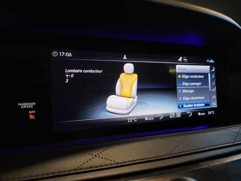 MERCEDES CLASSE S 560 E 3.0i V6 EQ POWER 9G-Tronic 476CV /TOIT OUVRANT+TV ARRIERE+SIEGES CLIMATISE/ 