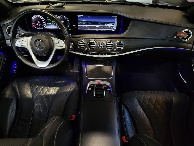 MERCEDES CLASSE S 560 E 3.0i V6 EQ POWER 9G-Tronic 476CV /TOIT OUVRANT+TV ARRIERE+SIEGES CLIMATISE/ 