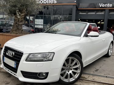 AUDI A5 CABRIOLET - LUNETTE ARRIERE DECOLLEE VENDU EN ETAT / 3.0 V6 240 QUATTRO BOITE AUTO 64 100km