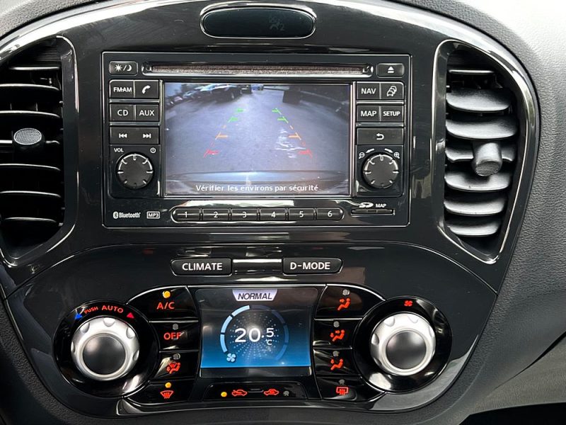 NISSAN JUKE 1.6 117 Cv BOITE AUTOMATIQUE GPS CAMERA RECUL BLUETOOTH CRIT AIR 1 - GARANTIE 1 AN