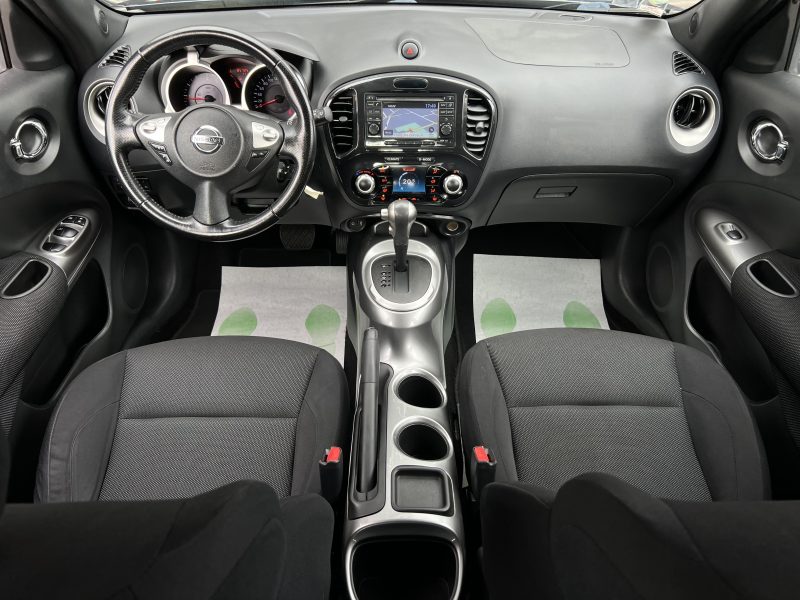 NISSAN JUKE 1.6 117 Cv BOITE AUTOMATIQUE GPS CAMERA RECUL BLUETOOTH CRIT AIR 1 - GARANTIE 1 AN
