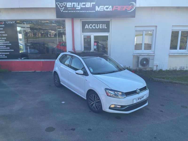VOLKSWAGEN POLO V 5 portes Phase 2 1.2 TSI 16V MATCH BlueMotion DSG7 90 ch GARANTIE 6 MOIS