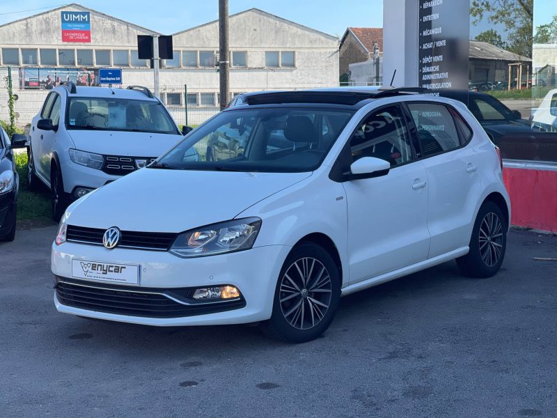 VOLKSWAGEN POLO V 5 portes Phase 2 1.2 TSI 16V MATCH BlueMotion DSG7 90 ch GARANTIE 6 MOIS