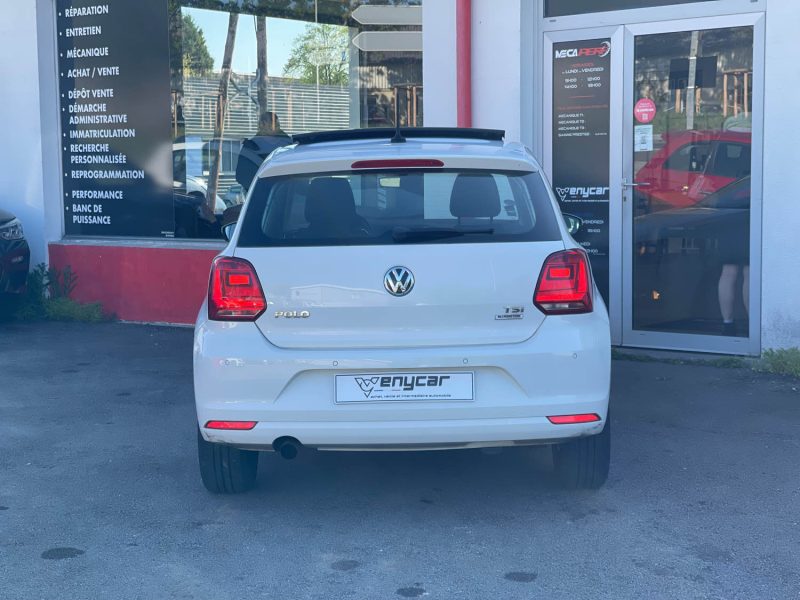 VOLKSWAGEN POLO V 5 portes Phase 2 1.2 TSI 16V MATCH BlueMotion DSG7 90 ch GARANTIE 6 MOIS