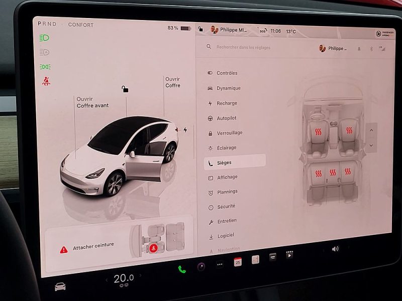 TESLA MODEL Y 300cv Standard Propulsion Boîte Auto 1ère Main