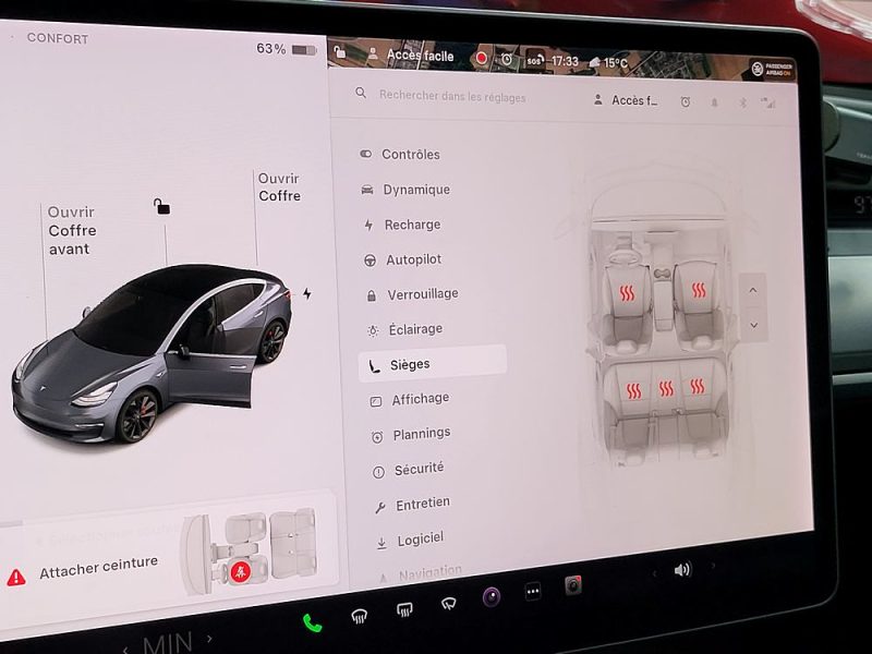 TESLA MODEL 3 465cv Performance Grande Autonomie AWD Boîte Auto