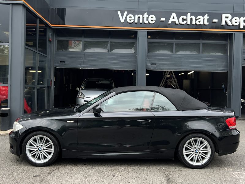 BMW SERIE 1 E88 CABRIOLET PACK M SPORT 118 D 2.0 143 Cv 87 600 Kms - GARANTIE 1 AN