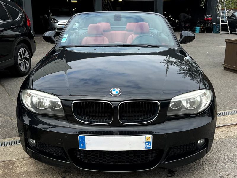 BMW SERIE 1 E88 CABRIOLET PACK M SPORT 118 D 2.0 143 Cv 87 600 Kms - GARANTIE 1 AN