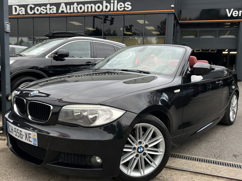 BMW SERIE 1 E88 CABRIOLET PACK M SPORT 118 D 2.0 143 Cv 87 600 Kms - GARANTIE 1 AN