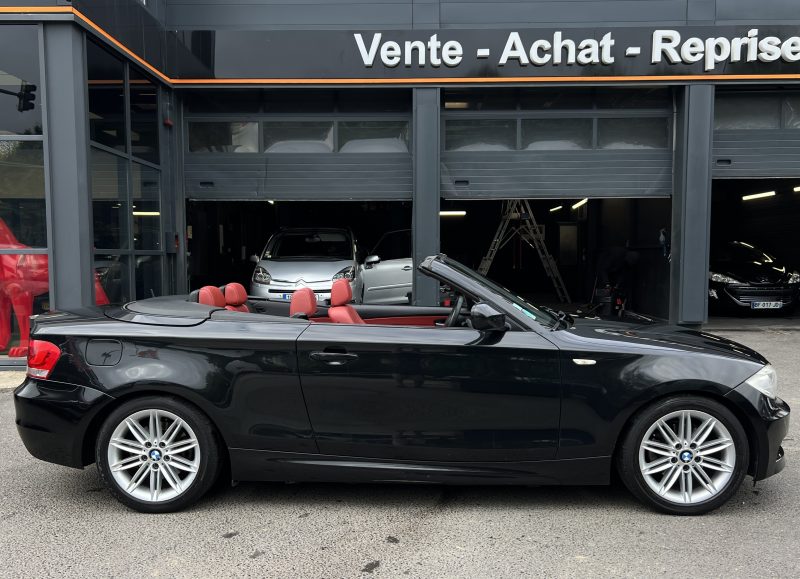 BMW SERIE 1 E88 CABRIOLET PACK M SPORT 118 D 2.0 143 Cv 87 600 Kms - GARANTIE 1 AN