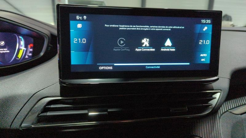 Peugeot 3008 Hybrid 136 e-dcs6 allure pack + hayon mains libres + angles morts