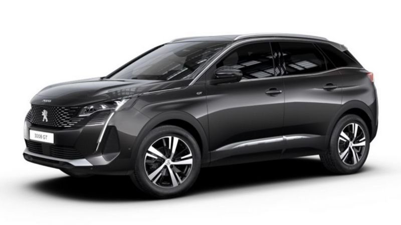 Peugeot 3008 Puretech 130ch s&s eat8 gt + sieges chauffants + hayon mains libres
