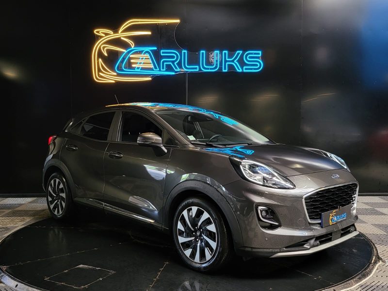 FORD PUMA 1.0 FLEXIFUEL 125cv TITANIUM BUISNESS / SUIVI FORD / CAMERA DE RECUL /CARPLAY