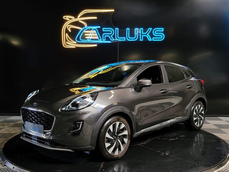 FORD PUMA 1.0 FLEXIFUEL 125cv TITANIUM BUISNESS / SUIVI FORD / CAMERA DE RECUL /CARPLAY