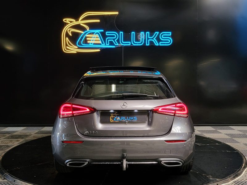 MERCEDES CLASSE A 180 136cv PROGRESSIVE LINE / TOIT OUVRANT + ATTELAGE + CUIR BLANC /