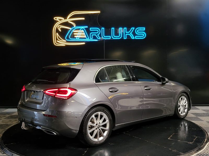 MERCEDES CLASSE A 180 136cv PROGRESSIVE LINE / TOIT OUVRANT + ATTELAGE + CUIR BLANC /